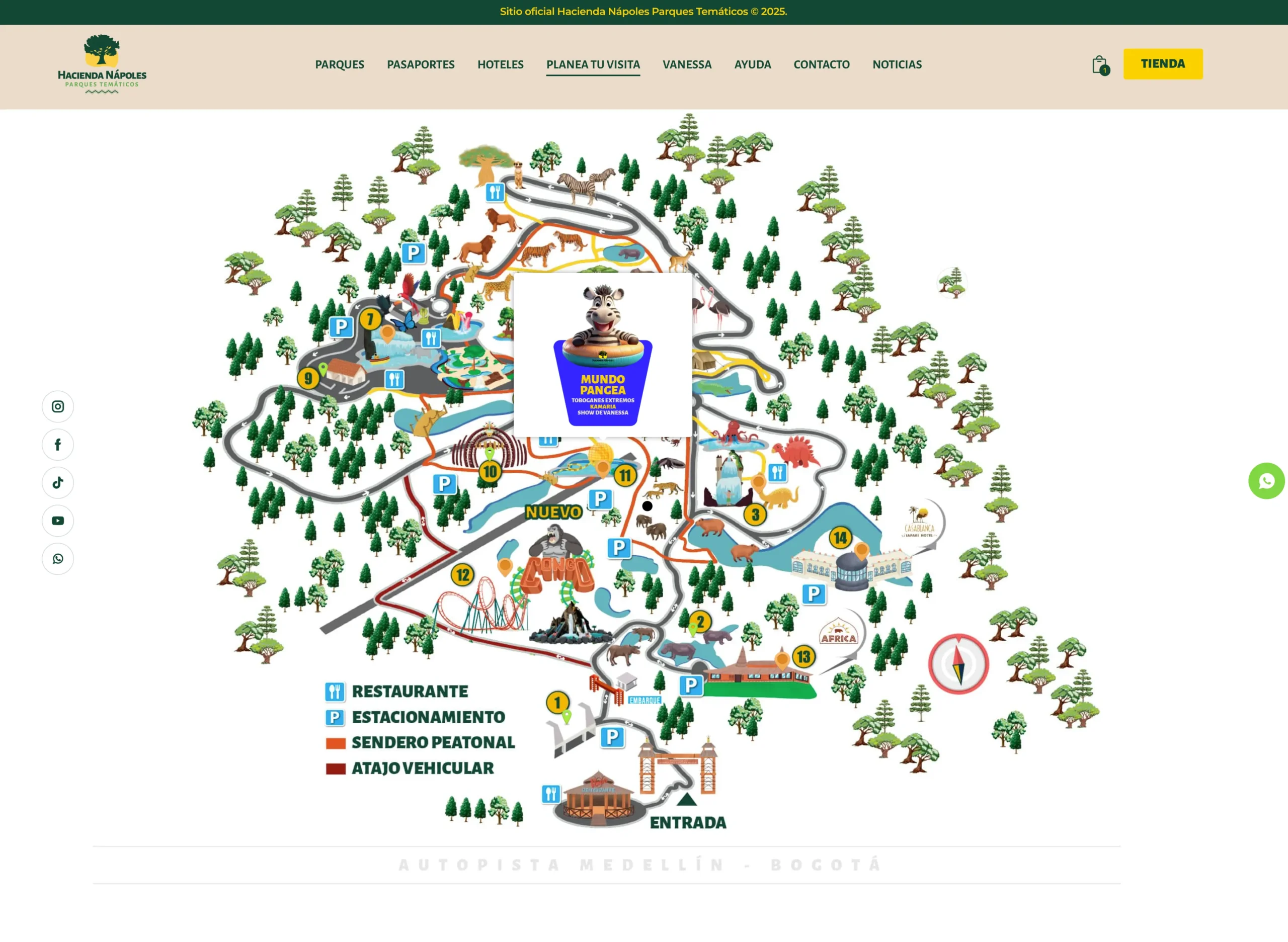 web hacienda napoles