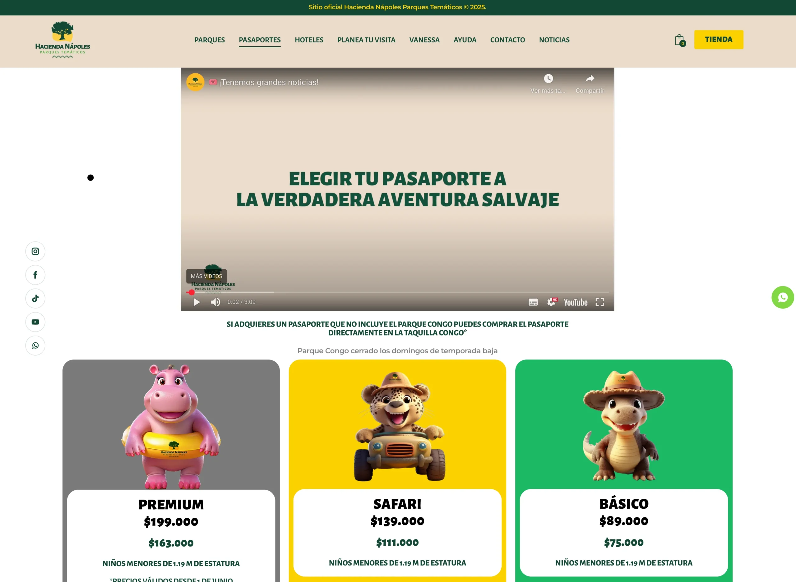 tienda hacienda napoles